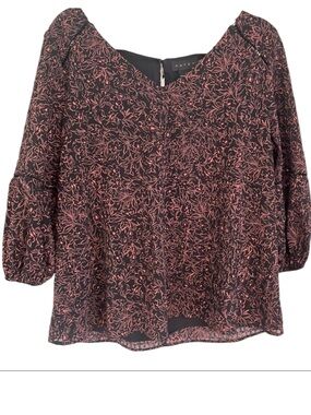 Hatch 3/4 Sleeve Popover Top